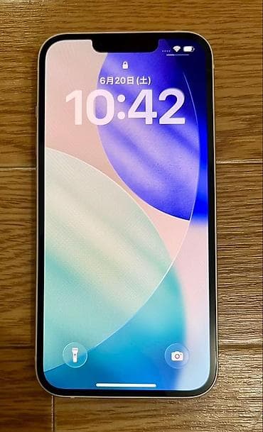 camon 20 pro: IPhone 13, Б/у, 128 ГБ, Белый, Защитное стекло, Чехол, Кабель, 100 % — 2
