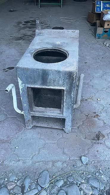 лес дрова: Металлическая твердотопливная печь с варочной поверхностью. Описание — 2