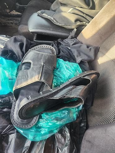 польские сандали: Мужские кожаные шлёпанцы Josef Seibel Новые. не подошёл размер — 1