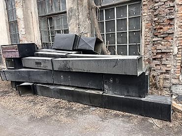 перфорированный лист: Воздуховоды прямоугольные металлические (черные) - Материал: сталь — 1