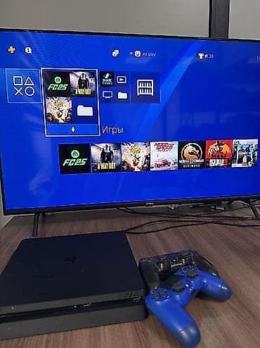 psp iso: Игровая приставка Sony PlayStation 4 Slim + 2 геймпада DualShock 4 - — 3