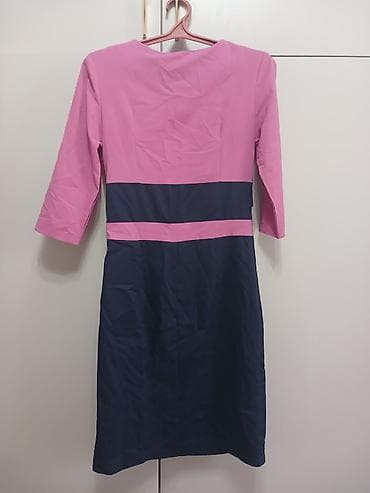 Платья: Повседневное платье, Made in KG, Осень-весна, Длинная модель, Футляр, L — 2