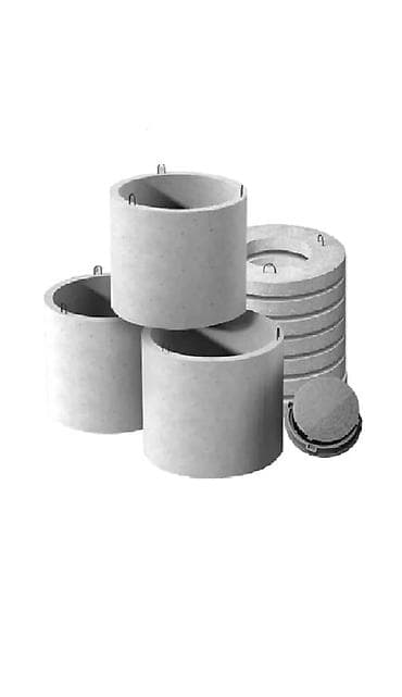 Железобетонное (ЖБИ) кольцо для септика Размер: 110 x 90 x 8 см — 2