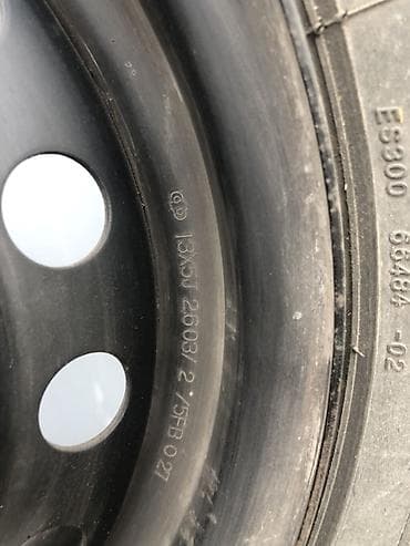 покрышка самурай: Колеса в сборе 155 / 80 / R 13, Лето, Б/у, Комплект, Легковые, Железные, отверстий - 4 — 6