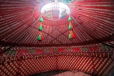 Продажа юрт: Продажа юрты, Каркас Деревянный, 85 баш, Диаметр: 6 метров — 4