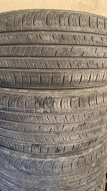 Шины 215 / 55 / R 17, Лето, Б/у, Комплект, Легковые, Корея, Kumho