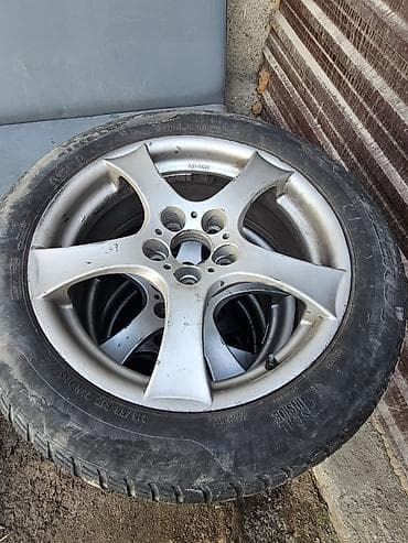01: Колеса в сборе 215 / 55 / R 17, Зима, Б/у, Комплект, Легковые, Литые, отверстий - 5 — 1