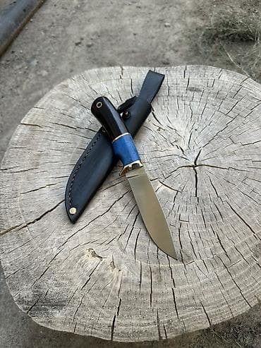 Нож фиксированный с ножнами сталь d2-62hrc - Конструкция: цельный — 1