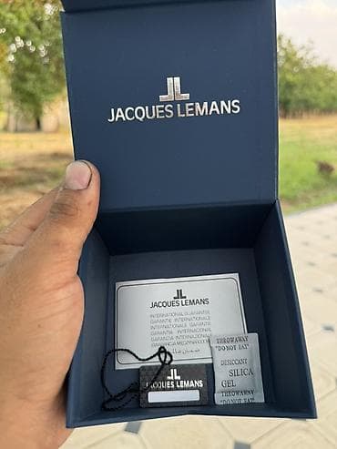 Часы Jacques Lemans оригинал мужские, в фирменной коробке с подушечкой — 2
