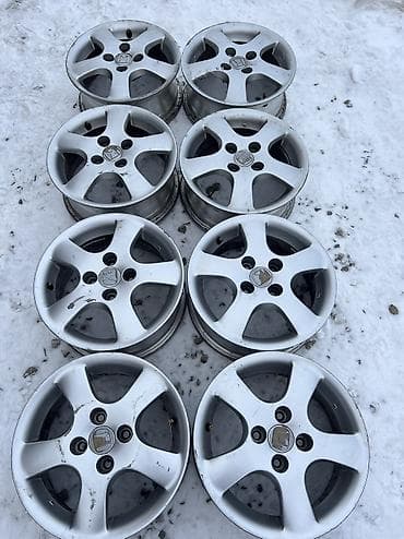 245 45 р18: Литые Диски R 14 отверстий - 4, Б/у — 1