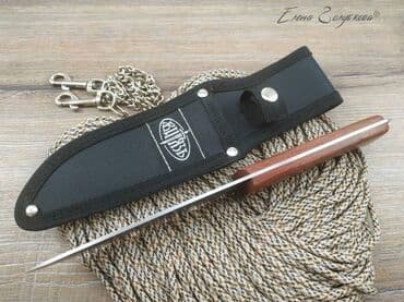 прибор ночного видения для охоты бу: Нож "Алтай" разделочный, сталь 65Х13, рукоять дерево Характеристики — 7