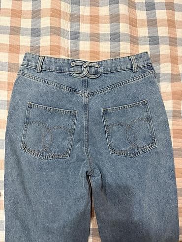 китон джинсы: Джинсы, Прямые, Chanel, Средняя талия, M — 6