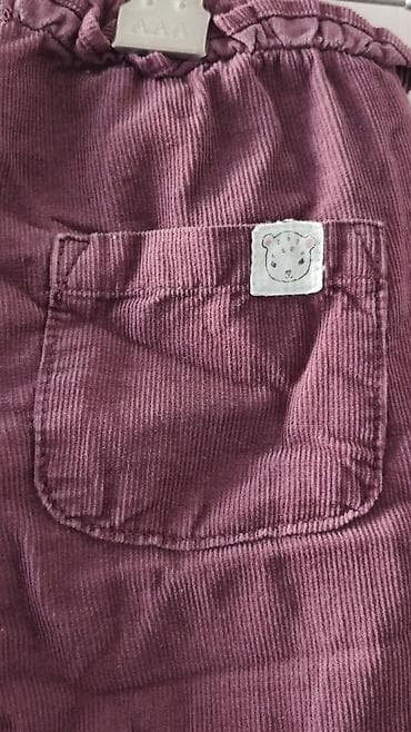 детские брюки: Детские вельветовые брюки на подкладке H&M - Цвет — 4