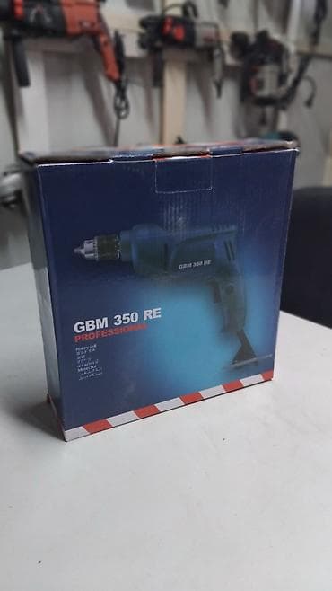 gp pointer: Сетевой дрель-шуруповерт BOSCH Professional GBM 350 RE Новая Полный — 5