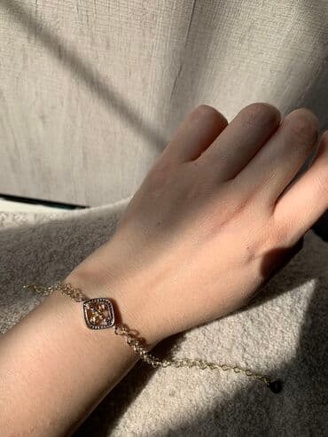 свадебное платья для беременных: Серебряный Браслет в богато-желтом цвете, размер регулируется — 3