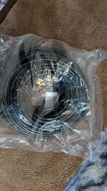 кабель display port: Плоский сетевой кабель Ethernet CAT6A, длина 20 м. Абсолютно новый — 1