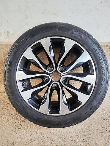 Шины и диски: Колеса в сборе 215 / 55 / R 17, 1 шт, Легковые, Литые, отверстий - 5 — 1