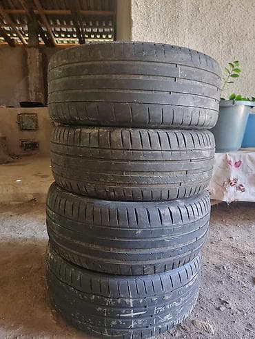 Шины 225 / 45 / R 18, Лето, Б/у, Комплект, Легковые, Hankook