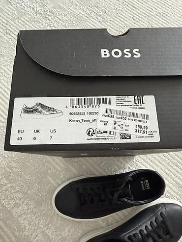nike react: Мужские кроссовки, 40, Boss, Новый, цвет - Черный, Самовывоз — 5