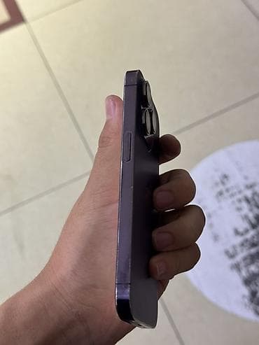 dark project: IPhone 14 Pro, Б/у, 512 ГБ, Deep Purple, Защитное стекло, Чехол, 79 % — 8