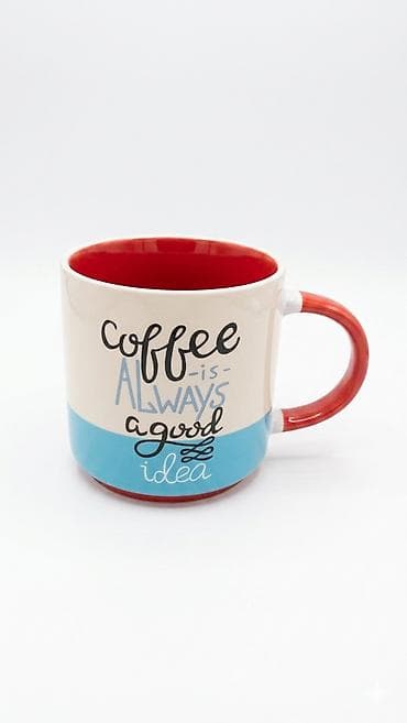 Керамические кружки с позитивными надписями Особенности: - Материал