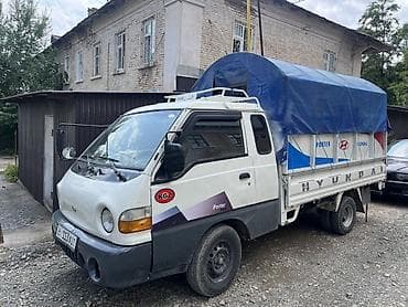 ручной машина: Hyundai Porter — компактный бортовой грузовик с тентованным кузовом — 8