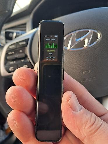 Диктофон BENJIE C3 с экраном с русским дисплеем. - Компактный