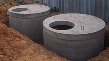 бак для воды из нержавеющей стали: Железобетонное (ЖБИ) кольцо для септика Размер: 150 x 90 x 9 см, Платная установка, В розницу — 9