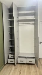 шифонеры бишкек: Кийим салуучу шкаф, Жаңы, Түз, МДФ — 3