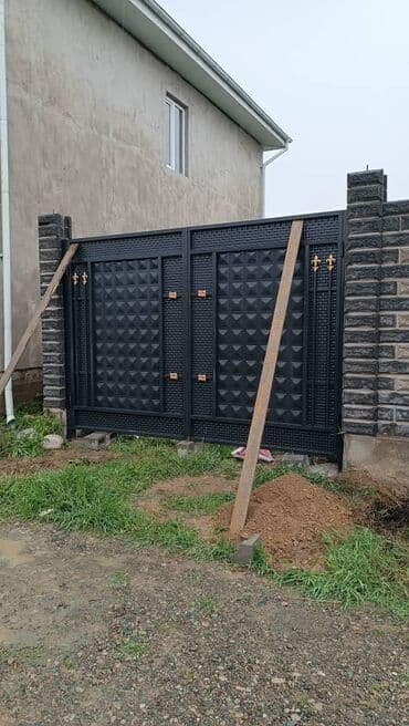 на железных номерах: Сварка | Ворота — 10