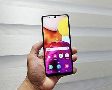 note 11 lite: Samsung Galaxy A71, Б/у, 128 ГБ, цвет - Синий, 1 SIM, 2 SIM — 9