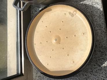 кара казан: Чугунная жаровня/казан с крышкой - Материал: тяжелый литой чугун с — 3