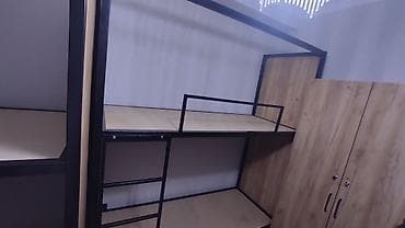 single bed: Продаеться Металлические двухъярусные кровати-подиумы (модульный блок — 10