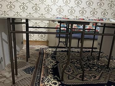 разборный стол: Складной походный стол, Б/у, цвет - Белый — 4