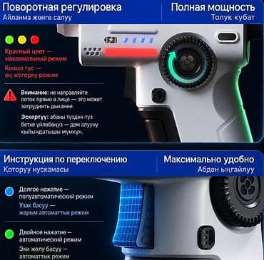 open box: Мощная воздуходувка Turbo Fan X2 — компактный ручной турбовентилятор — 2