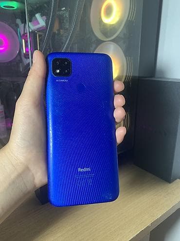 redmi note 10с: Redmi, Redmi 9C, Б/у, 32 ГБ, цвет - Синий, 2 SIM — 1