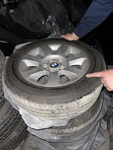 диски bmw e34: Колеса в сборе R 16, Лето, Б/у, Комплект, Легковые, Литые, отверстий - 4 — 4