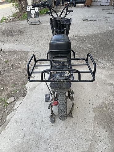 держатель аккумулятора: Электроскутер с аккумулятором LiFePO4 60V 30Ah, с двумя — 3