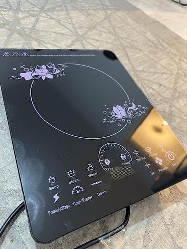 купить индукционную плиту с духовкой: Индукционая, Новый, Сенсорное, Полная оплата — 2