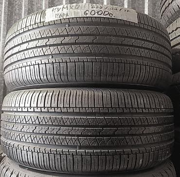 m5 e60: Шины 235 / 55 / R 17, Лето, Б/у, Пара, Легковые, Корея, Kumho — 1