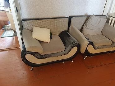 Тактайлар: 2 кресла бежевого оттенка отдаю за бесплатно желательно просто — 3
