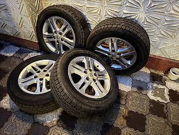 Комплект колес Toyota на легкосплавных дисках - Диски: оригинальные — 2