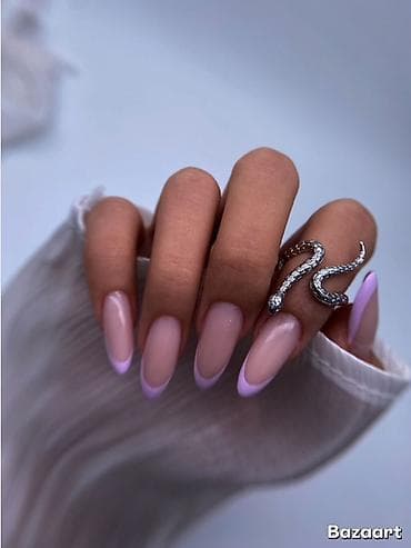 кра: Маникюр + укрепление — акция • Цена: 700 сом • Дизайн в подарок • — 4