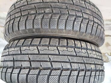 Шкафы для трансформатора: Шины 195 / 65 / R 15, Зима, Б/у, Пара, Япония, Toyo — 2