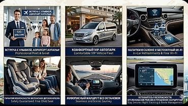 бродер: VIP-туры и трансферы в Анталии от ESG Что предлагается: - VIP тур — 4