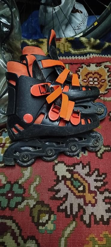 nike react: Роликовые коньки (2 пары) + комплектные сумки. Продаю две пары — 5