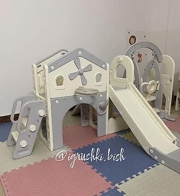 детские комплексы: Детский игровой комплекс для дома Многофункциональный модульный — 4