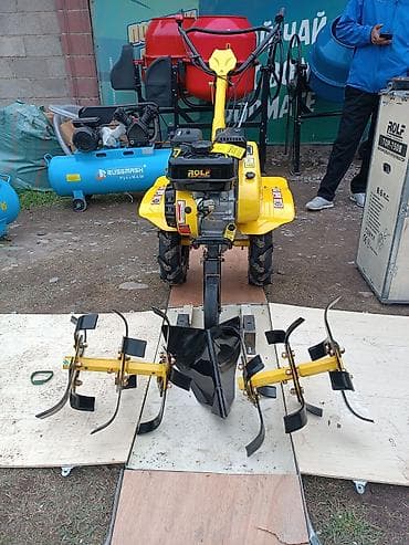 ручной окучник: Бензиновый культиватор ROLF TOP-750B, 8.5 л.с. - Мощный 4‑тактный — 8