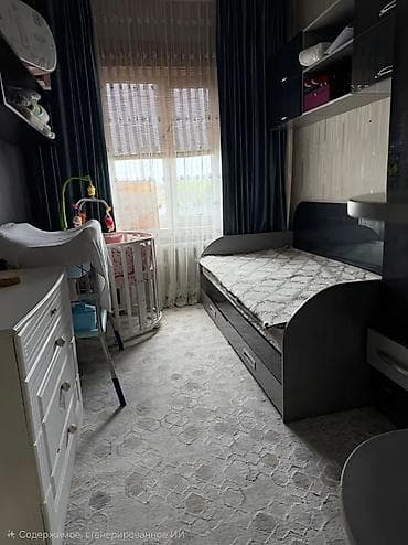 Батирлер: 3 бөлмө, 70 м², 106-серия, 4 кабат, Евроремонт — 4