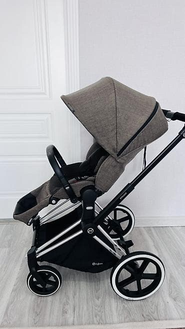 Коляски: Коляска, Cybex, цвет - Коричневый, Б/у, Самовывоз, Платная доставка — 5